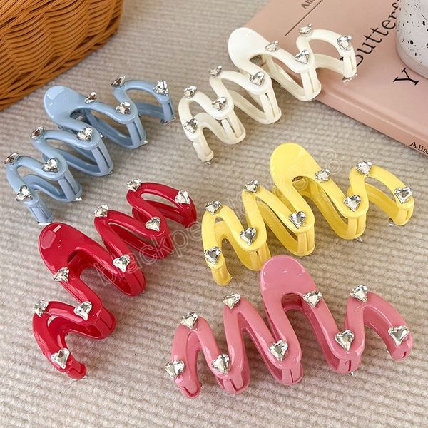 new 11cm barrettes back head updo wave diamond grab clamps women large high sense headdress hair accessories, Slivery;golden
new 11cm barrettes back head updo wave diamond grab clamps women large high sense headdress hair accessories, Slivery;golden