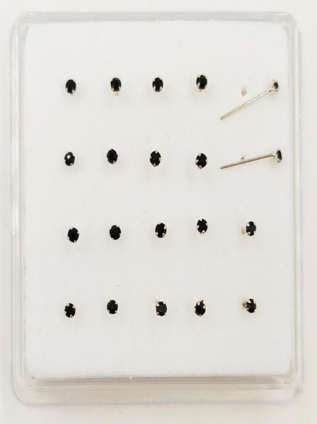 other 925 sterling silver nose piercing tiny black crystal pin straight stud nariz jewelry 20pcspack7770789, Slivery;golden
other 925 sterling silver nose piercing tiny black crystal pin straight stud nariz jewelry 20pcspack7770789, Slivery;golden