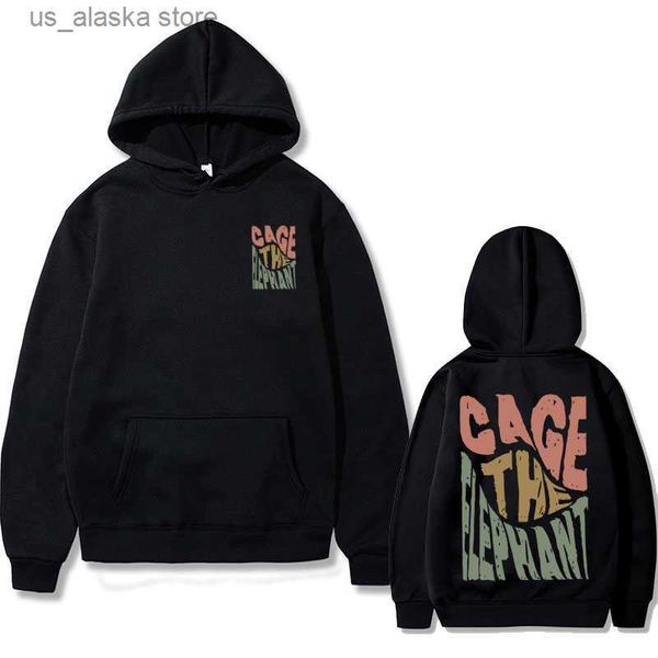 men's hoodies sweatshirts limited cage the elephant pritn double sided print hoodie men women fashion casual oversized sweatshirt men&#, Black
men's hoodies sweatshirts limited cage the elephant pritn double sided print hoodie men women fashion casual oversized sweatshirt men&#, Black