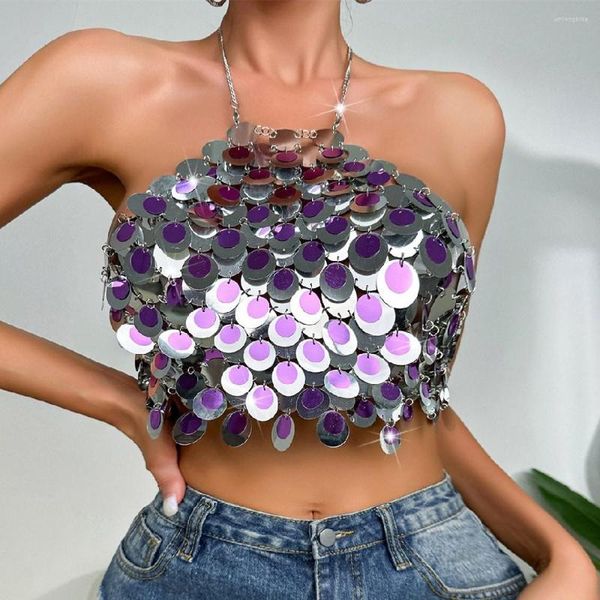 women's tanks fashionable sequined backless crop tank for women 2023 sparkly outfit glitter bra club festival beach party gifts, White
women's tanks fashionable sequined backless crop tank for women 2023 sparkly outfit glitter bra club festival beach party gifts, White