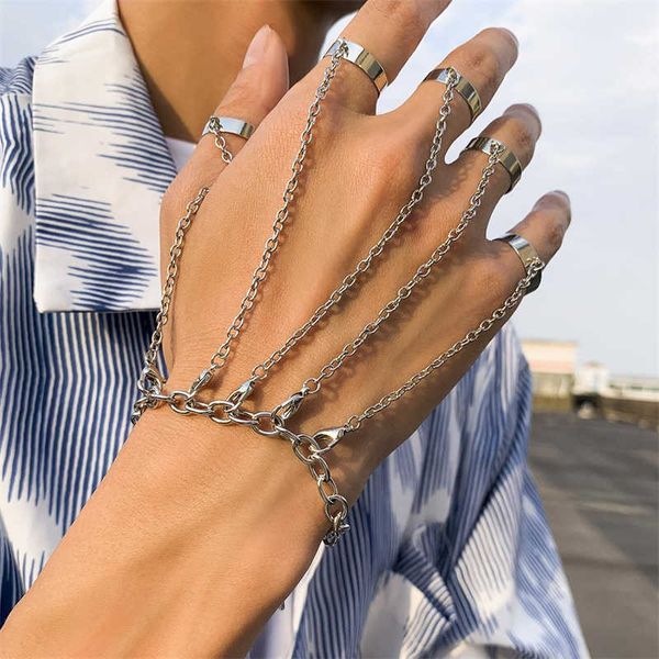 punk cross silver color chain wrist rings for women men charm hip hop tassel open set couple emo fashion jewelry
punk cross silver color chain wrist rings for women men charm hip hop tassel open set couple emo fashion jewelry