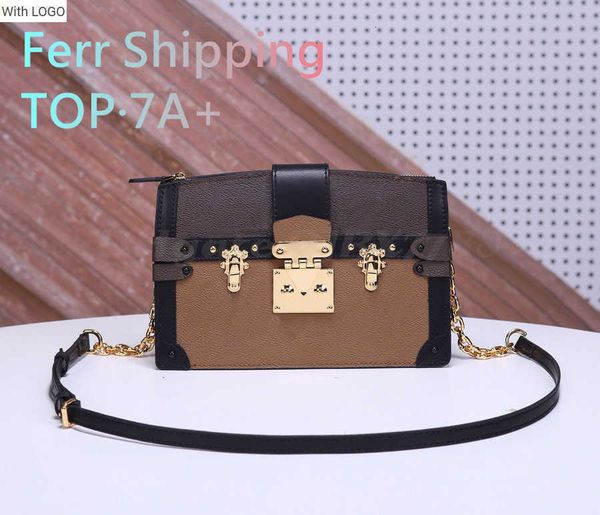 2023 new 9a bag designer luxury womens bag leather shoulder bag relaxation fashion vintage crossbody bag letter leather trunk clutch handbag, Black
2023 new 9a bag designer luxury womens bag leather shoulder bag relaxation fashion vintage crossbody bag letter leather trunk clutch handbag, Black