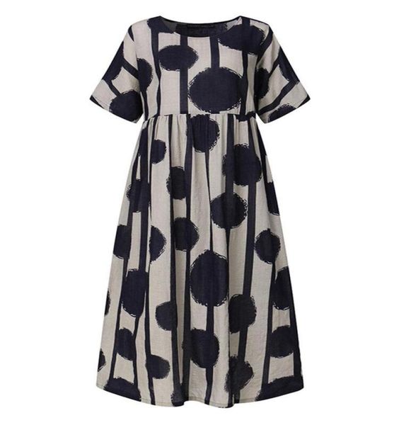 casual dresses m5xl cotton and linen dress women summer short sleeve dot striped print loose oversized plus size clothing9475250, Black;gray
casual dresses m5xl cotton and linen dress women summer short sleeve dot striped print loose oversized plus size clothing9475250, Black;gray