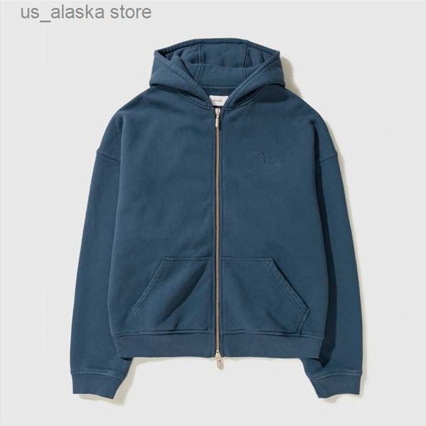 men's hoodies sweatshirts good quality blue zipper fashion hoodie men embroidered coats patchwork capsule zip women hoodies t230731, Black
men's hoodies sweatshirts good quality blue zipper fashion hoodie men embroidered coats patchwork capsule zip women hoodies t230731, Black