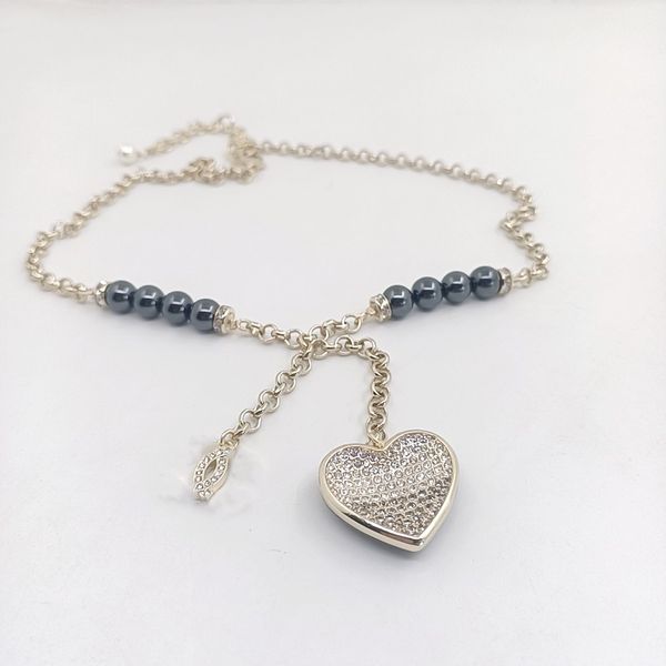 exquisite necklace women's necklace gold chain luxury jewelry channel adjustable fashion wedding party accessories gift ccity packaging, Silver
exquisite necklace women's necklace gold chain luxury jewelry channel adjustable fashion wedding party accessories gift ccity packaging, Silver