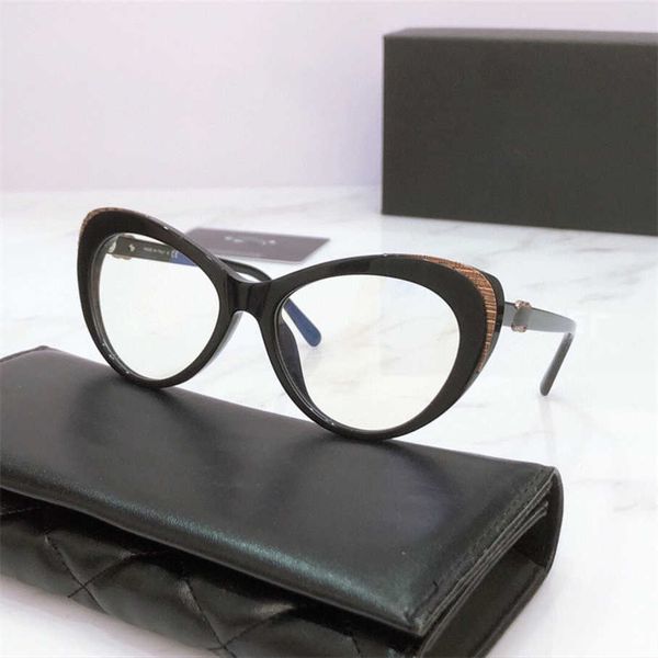 2023 new luxury designer sunglasses the same small fragrance cat eye glasses women large face black frame flat lens for myopia can matched w, White;black
2023 new luxury designer sunglasses the same small fragrance cat eye glasses women large face black frame flat lens for myopia can matched w, White;black