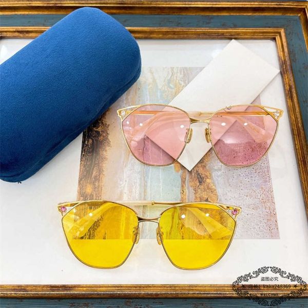 2023 luxury designer sunglasses g family's new toad cat eye ins red star jelly color sunglasses for women gg1375, White;black
2023 luxury designer sunglasses g family's new toad cat eye ins red star jelly color sunglasses for women gg1375, White;black