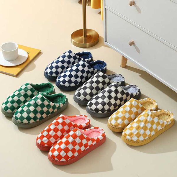 slippers autumn winter home plaid cotton shoes multicolor optional super soft plush slipper couple indoor non slip thick sole slippers, Black
slippers autumn winter home plaid cotton shoes multicolor optional super soft plush slipper couple indoor non slip thick sole slippers, Black