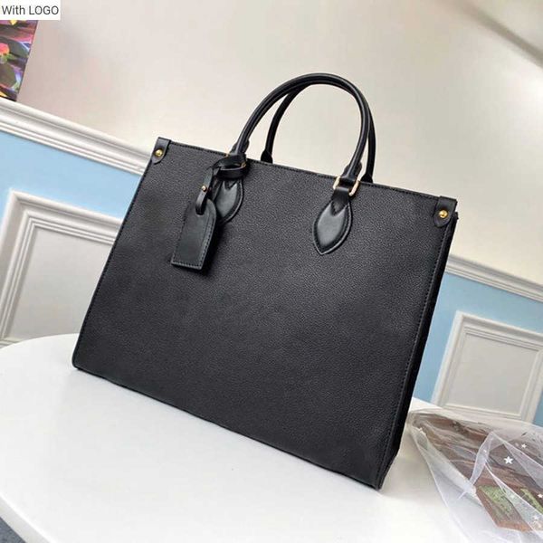 2023 new 9a l bag designer shopping bag genuine leather hanhbag tote bag 35cm onthego m45495 delicate knockoff shoulder bag yl005, Black
2023 new 9a l bag designer shopping bag genuine leather hanhbag tote bag 35cm onthego m45495 delicate knockoff shoulder bag yl005, Black