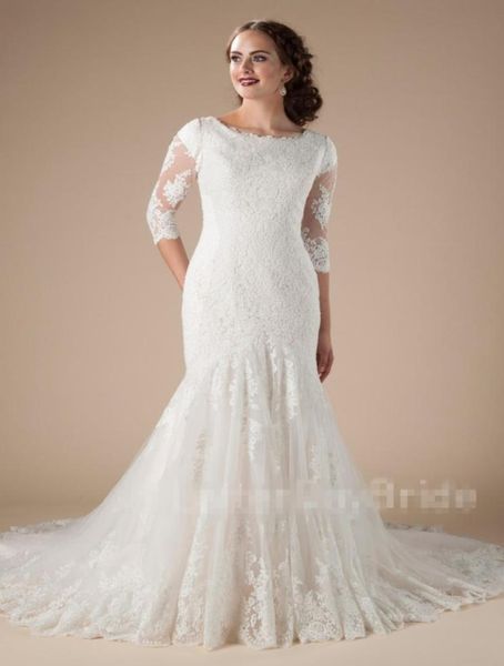 new mermaid vintage lace modest wedding dresses with long sleeves round neck country western bridal gowns lds wedding gowns sleeve3446018, White
new mermaid vintage lace modest wedding dresses with long sleeves round neck country western bridal gowns lds wedding gowns sleeve3446018, White