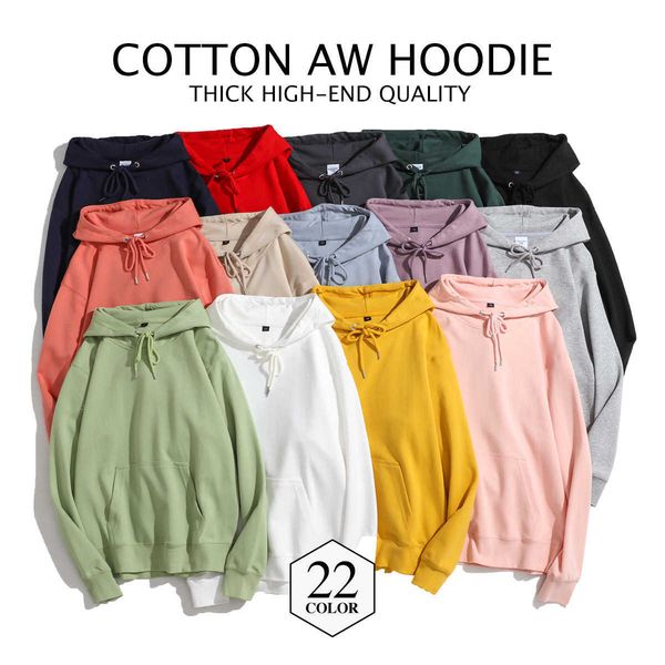 new hooded hoodies men autumn winter thicken 360g cotton fabric solid basic women sweatshirts high-end quality jogger pullovers, Black
new hooded hoodies men autumn winter thicken 360g cotton fabric solid basic women sweatshirts high-end quality jogger pullovers, Black
