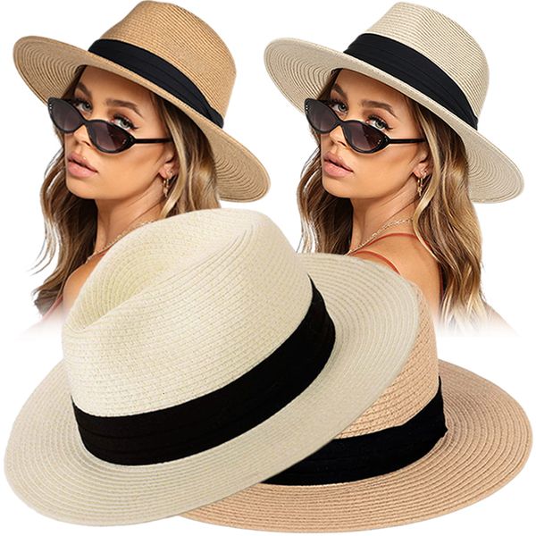 wide brim hats bucket panama straw for women men summer outdoor beach sun hat foldable cap upf50 cowboy fedora gangster 230801, Blue;gray
wide brim hats bucket panama straw for women men summer outdoor beach sun hat foldable cap upf50 cowboy fedora gangster 230801, Blue;gray