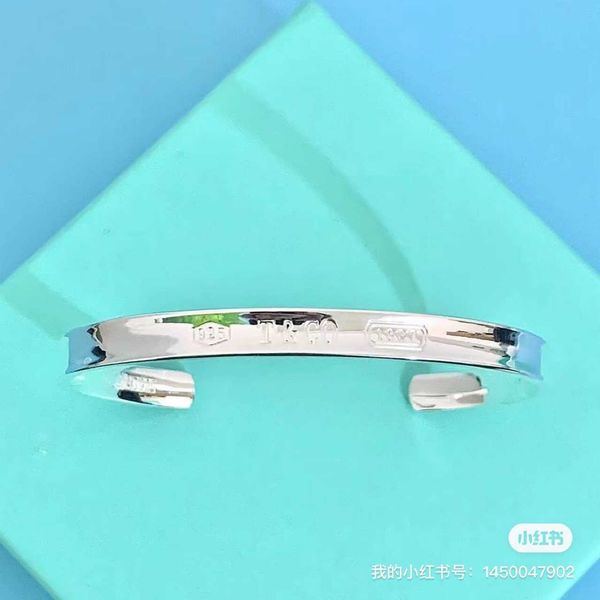 r tiffay 1837 series bracelet s925 sterling silver open fashion simple generous gifts for men and women, Golden;silver
r tiffay 1837 series bracelet s925 sterling silver open fashion simple generous gifts for men and women, Golden;silver