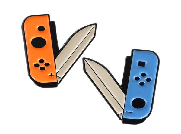 knife enamel brooch positive and negative creative energy game cartoon clothes lapel pins children cartoon badge gifts5929886, Blue
knife enamel brooch positive and negative creative energy game cartoon clothes lapel pins children cartoon badge gifts5929886, Blue