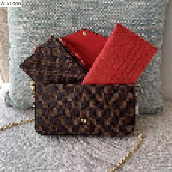 2023 new 9a l bag luxury chain bag designer crossbody bag m61276 felicie pochette genuine leather envelope purse 21cm high imitation composi, Black
2023 new 9a l bag luxury chain bag designer crossbody bag m61276 felicie pochette genuine leather envelope purse 21cm high imitation composi, Black