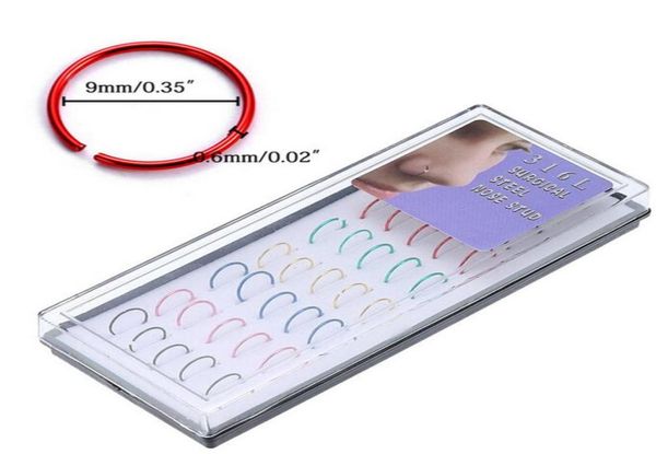 40pcsset new medical nostril titanium nose hoop nose rings clip on nose ring body fake piercing jewelry2994938, Silver
40pcsset new medical nostril titanium nose hoop nose rings clip on nose ring body fake piercing jewelry2994938, Silver