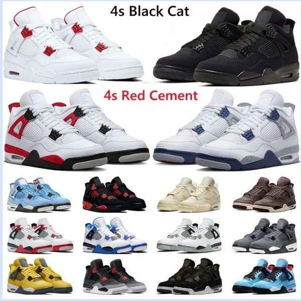 designer sneakers basketball shoes men women 4s black cat red cement military black thunder midnight navy university mens trainers sports
designer sneakers basketball shoes men women 4s black cat red cement military black thunder midnight navy university mens trainers sports