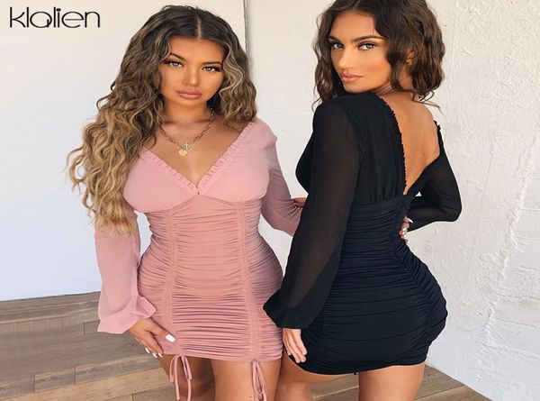 mesh long sleeve vneck solid slim drawstring ruched lady dress 2022 autumn party night dresses women7856264, Black;gray
mesh long sleeve vneck solid slim drawstring ruched lady dress 2022 autumn party night dresses women7856264, Black;gray