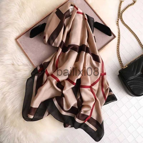 scarves 180*90cm luxury brand silk summer women female scarves ladies beh wrap chiffon shawl bandanna sunscreen foulard muffler pareo j23080, Blue;gray
scarves 180*90cm luxury brand silk summer women female scarves ladies beh wrap chiffon shawl bandanna sunscreen foulard muffler pareo j23080, Blue;gray