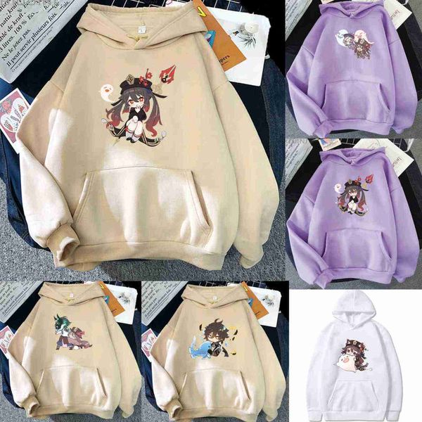 genshin impact hoody game printing sweatshirts hu tao zhong li graphic hoodie women kawaii hooded clothes streetwear winter g1102, Black
genshin impact hoody game printing sweatshirts hu tao zhong li graphic hoodie women kawaii hooded clothes streetwear winter g1102, Black