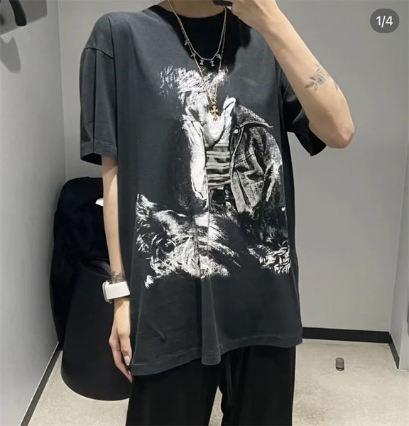 2023ss new tees shirt summer printed cotton high-quality men's and women's short-sleeved t-shirts, Black;brown
2023ss new tees shirt summer printed cotton high-quality men's and women's short-sleeved t-shirts, Black;brown