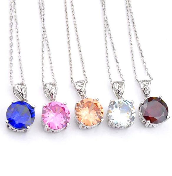 luckyshine 5 pcs charm fashion vintage round garnet morganite z gemstone sliver colored cz pendant necklaces for women fre7474361, Silver
luckyshine 5 pcs charm fashion vintage round garnet morganite z gemstone sliver colored cz pendant necklaces for women fre7474361, Silver