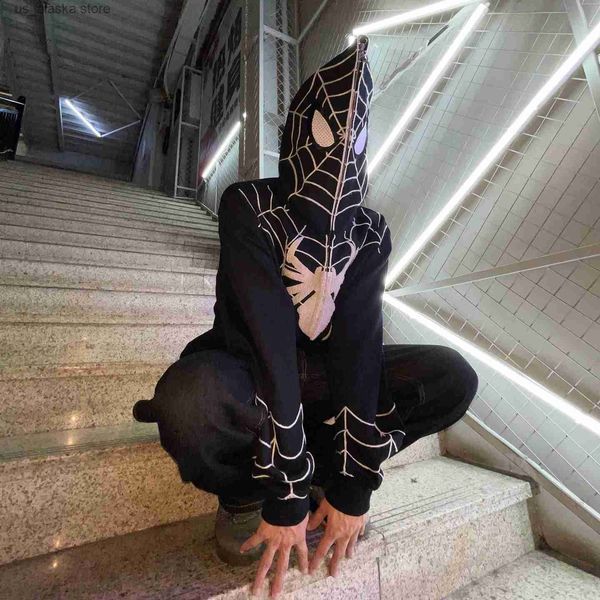 men's hoodies sweatshirts spider web red hoodie sweatshirt zipper warm harajuku punk grunge y2k clothing women hip hop sweatshirt hoodi, Black
men's hoodies sweatshirts spider web red hoodie sweatshirt zipper warm harajuku punk grunge y2k clothing women hip hop sweatshirt hoodi, Black