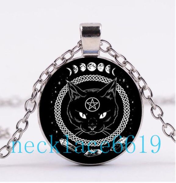 10pcs pentagram black cat wicca necklacependantchristmas giftbirthday giftcabochon glass necklacesilverblack jewelry r9737386511, Silver
10pcs pentagram black cat wicca necklacependantchristmas giftbirthday giftcabochon glass necklacesilverblack jewelry r9737386511, Silver