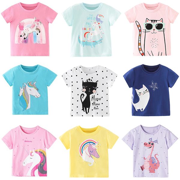 t shirts 2 8 years baby girl cotton cute kids unicorn print t shirt for girls children summer short sleeve infant clothing 230731, Blue
t shirts 2 8 years baby girl cotton cute kids unicorn print t shirt for girls children summer short sleeve infant clothing 230731, Blue