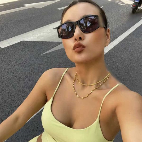 2023 new luxury designer new fashion big frame mask face thin net red sunglasses ch5589, White;black
2023 new luxury designer new fashion big frame mask face thin net red sunglasses ch5589, White;black