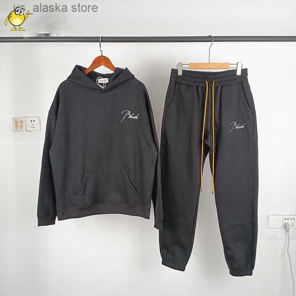 men's hoodies sweatshirts pants 2023 autumn winter casual men woman stretch drawstring trousers track sweatpants letter embroidery t230, Black
men's hoodies sweatshirts pants 2023 autumn winter casual men woman stretch drawstring trousers track sweatpants letter embroidery t230, Black