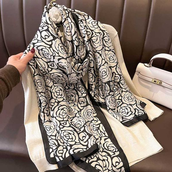 scarves luxury brand satin silk square scarf hijab women 2022 print bandana headband neckerchief ladies shawl bag wrap foulard 90*180cm j230, Blue;gray
scarves luxury brand satin silk square scarf hijab women 2022 print bandana headband neckerchief ladies shawl bag wrap foulard 90*180cm j230, Blue;gray