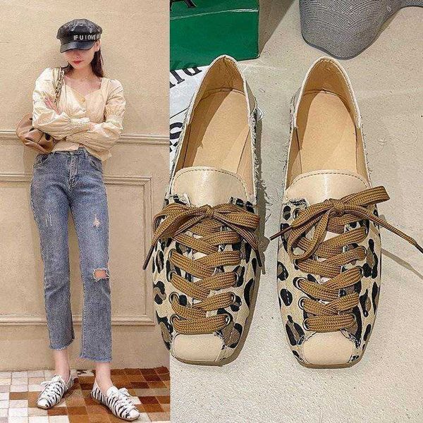 slippers 2021 flat-bottomed loafers women autumn new flat-bottomed leopard casual women shoes square toe lace-up flats single shoes, Black
slippers 2021 flat-bottomed loafers women autumn new flat-bottomed leopard casual women shoes square toe lace-up flats single shoes, Black