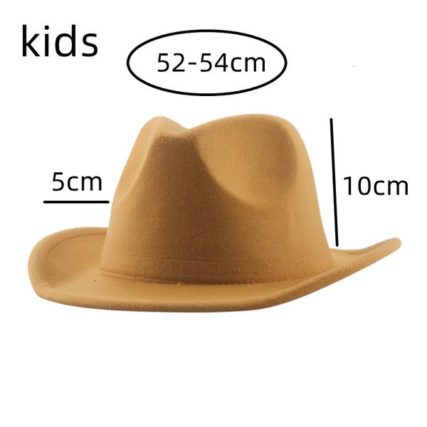 wide brim hats bucket cowboy hat kids for women fedora jazz caps boys girls 52cm 54cm panama western gorras 230801, Blue;gray
wide brim hats bucket cowboy hat kids for women fedora jazz caps boys girls 52cm 54cm panama western gorras 230801, Blue;gray
