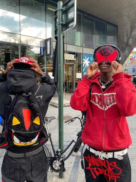 men's hoodies sweatshirts harajuku hip hop letter print oversized zipper hooded sweatshirt men women 2023 new y2k street punk rock jack, Black
men's hoodies sweatshirts harajuku hip hop letter print oversized zipper hooded sweatshirt men women 2023 new y2k street punk rock jack, Black