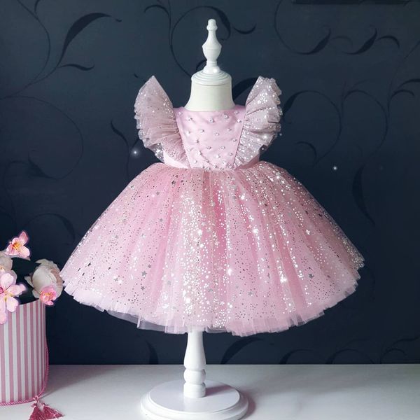 girl's dresses baby 1st birthday dress for girls sequins fluffy kids princess party gown bow elegant wedding clothes toddler children d, Red;yellow
girl's dresses baby 1st birthday dress for girls sequins fluffy kids princess party gown bow elegant wedding clothes toddler children d, Red;yellow