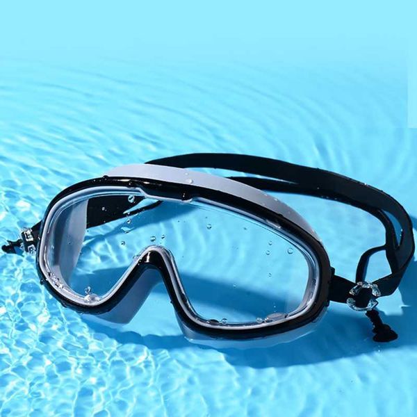 professional swimming goggles men women waterproof diving uv anti fog adjustable glasses oculos espelhado pool eyewear, Blue
professional swimming goggles men women waterproof diving uv anti fog adjustable glasses oculos espelhado pool eyewear, Blue