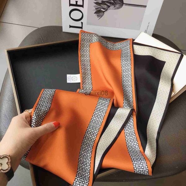 scarves bright colors chic looks long silk scarf bag tie lady neck skinny scarves hairband luxury brand lady neckerchief ribbon new j230801, Blue;gray
scarves bright colors chic looks long silk scarf bag tie lady neck skinny scarves hairband luxury brand lady neckerchief ribbon new j230801, Blue;gray