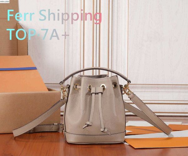 2023 new 9a bag designer luxury womens bag mini leather drawstring handbag bucket bag nano noe bb classic letter printing shoulder bag messe, Black
2023 new 9a bag designer luxury womens bag mini leather drawstring handbag bucket bag nano noe bb classic letter printing shoulder bag messe, Black