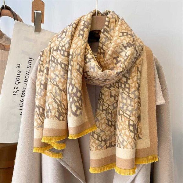 2023 new scarf women's autumn and winter h letter air conditioned room shawl thickened warm neck ins live travel okvq, Blue;gray
2023 new scarf women's autumn and winter h letter air conditioned room shawl thickened warm neck ins live travel okvq, Blue;gray