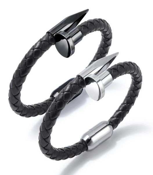 fashion simple men jewelry multilayer leather bracelet stainless steel magnetic buckle charm bracelet genuine leather weave brace4308590, Golden;silver
fashion simple men jewelry multilayer leather bracelet stainless steel magnetic buckle charm bracelet genuine leather weave brace4308590, Golden;silver