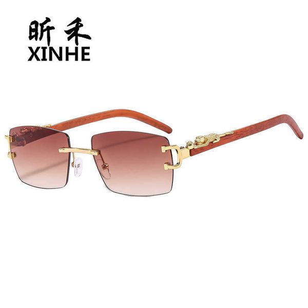 2023 new luxury designer fashionable frameless cut edge ocean piece personalized leopard cardi glasses men's and women's wood grai, White;black
2023 new luxury designer fashionable frameless cut edge ocean piece personalized leopard cardi glasses men's and women's wood grai, White;black