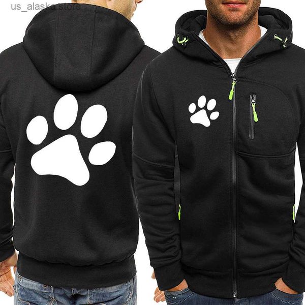 men's hoodies sweatshirts kawaii cartoon dog paw print sweatshirt men autumn fashion zip up hoodies casual hip hop sportswears zipper h, Black
men's hoodies sweatshirts kawaii cartoon dog paw print sweatshirt men autumn fashion zip up hoodies casual hip hop sportswears zipper h, Black