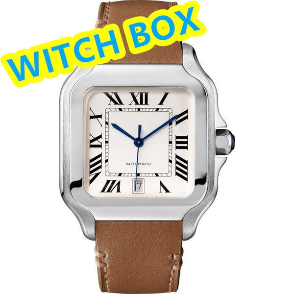 2023 new men's luxury watch fully automatic mechanical leather watch leisure business, Slivery;brown
2023 new men's luxury watch fully automatic mechanical leather watch leisure business, Slivery;brown