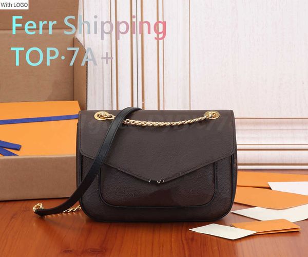 2023 new 9a bag designer luxury womens bag fashion chain bag one shoulder crossbody bag classic ladys bag message bag handbags mini leather, Black
2023 new 9a bag designer luxury womens bag fashion chain bag one shoulder crossbody bag classic ladys bag message bag handbags mini leather, Black