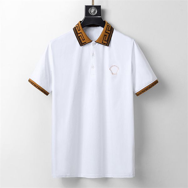 men polos boss designer polo shirt mens luxury short sleeve casual t shirt high street fashion pure cotton solid color classic breathable sp, White;black
men polos boss designer polo shirt mens luxury short sleeve casual t shirt high street fashion pure cotton solid color classic breathable sp, White;black