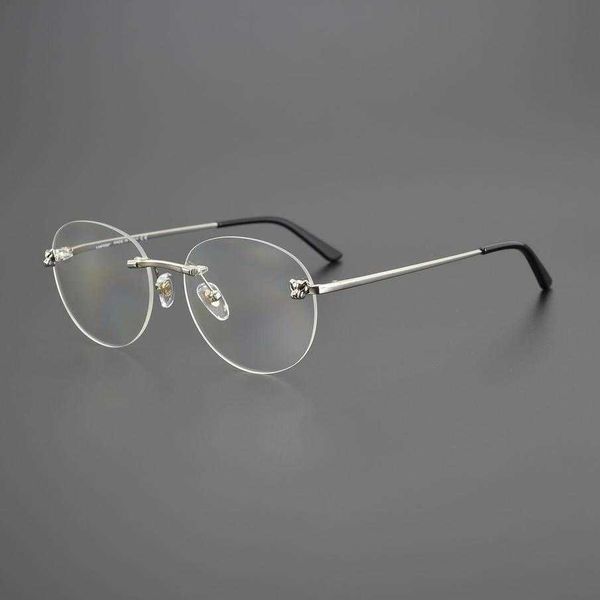 2023 new luxury designer sunglasses kajia series ct0028 pure titanium frameless myopia lens circular eye frame, White;black
2023 new luxury designer sunglasses kajia series ct0028 pure titanium frameless myopia lens circular eye frame, White;black