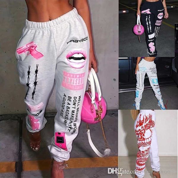 autumn designer clothing womens printed pants 2023 new fashion elastic waist sports casual harlan sweatpants, Black;white
autumn designer clothing womens printed pants 2023 new fashion elastic waist sports casual harlan sweatpants, Black;white