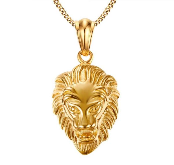 lion head pendant necklace gold plated men039s jewelry stainless steel metal pn5526831815, Silver
lion head pendant necklace gold plated men039s jewelry stainless steel metal pn5526831815, Silver