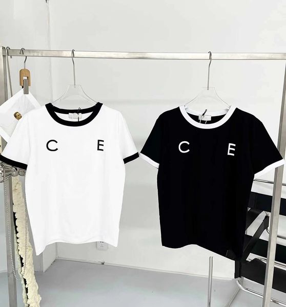 2023 ss women's designer clothing women's ce letter t-shirt cotton comfortable and breathable summer couple short sleeve men', White
2023 ss women's designer clothing women's ce letter t-shirt cotton comfortable and breathable summer couple short sleeve men', White